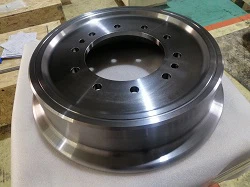 Forged wheels for Rail track construction Forged wheels for Rail track construction